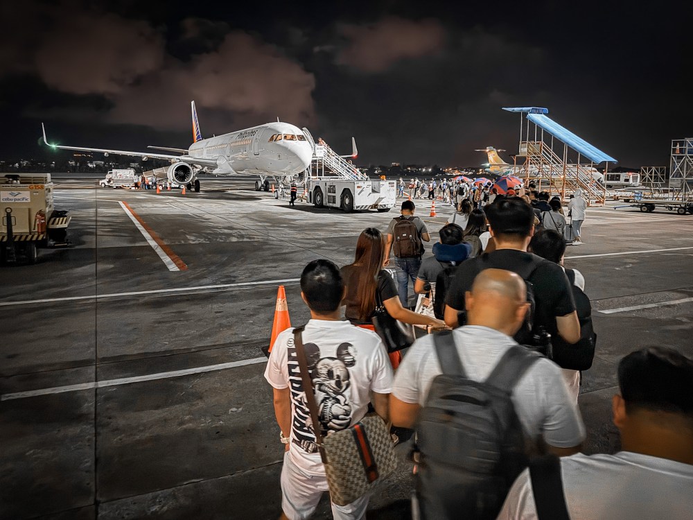 Our Delayed Flight from Davao to Manila